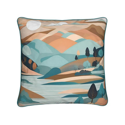 Serene Landscape Cushion
