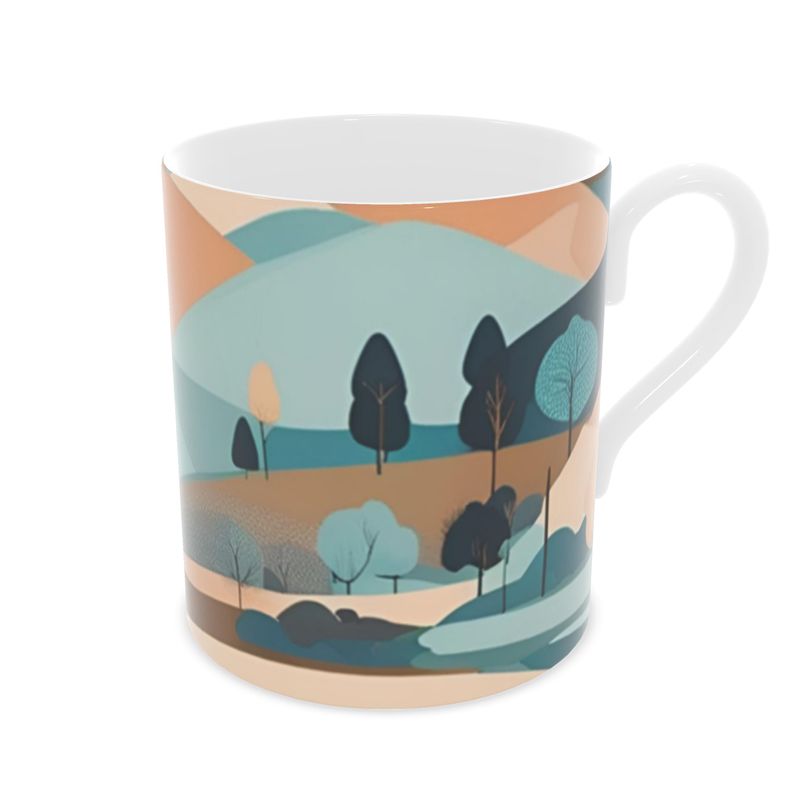 Serene Landscape Map