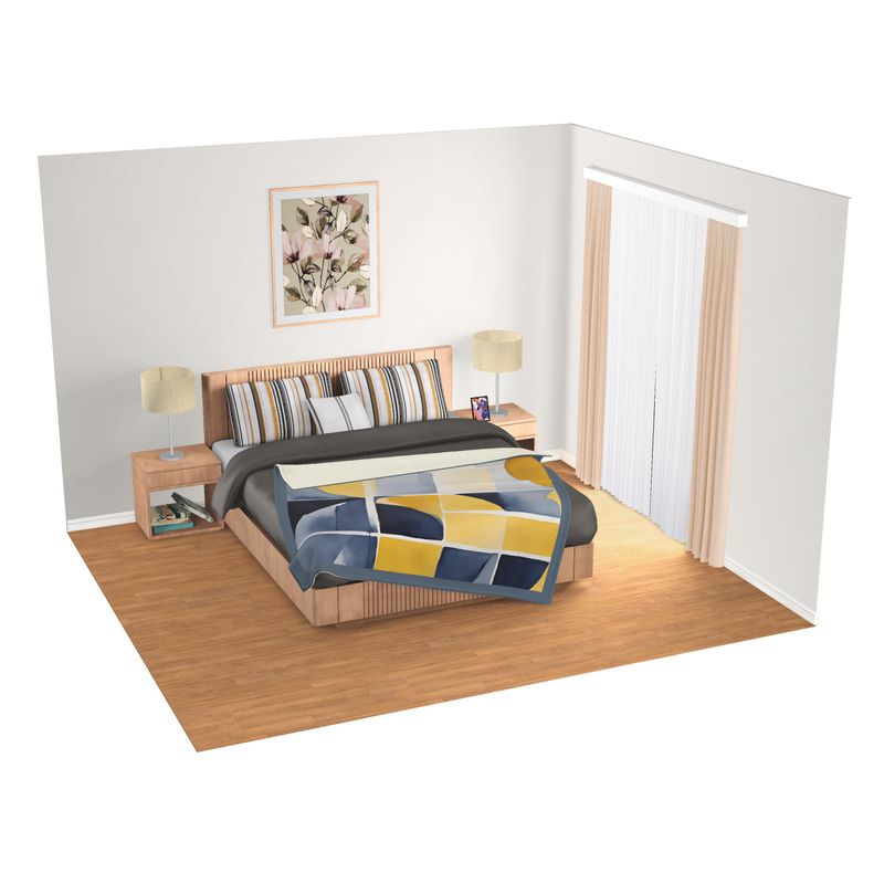 Abstract Oasis Blanket