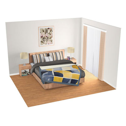 Abstract Oasis Blanket